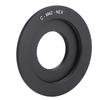 M42 C NEX Black Aluminium Alloy Lens Adapter Ring for M42 C Mount Camera Lens to for Sony NEX Mount Camera