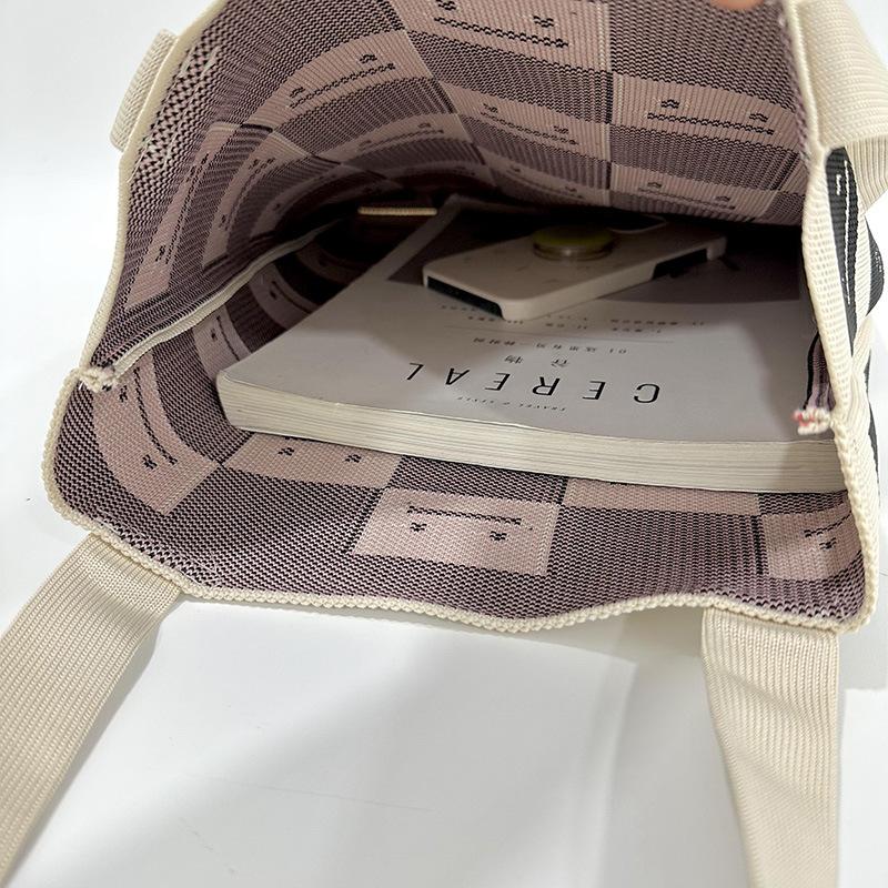 Дизайн Любовь Вязаная Сумка Через Плечо Сумка Большая Сумка Большой Емкости