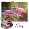 Алмазная вышивка Фламинго Полный круг/квадратная вышивка крестиком Алмазная картина животных Мозаика Ремесла Украшение дома