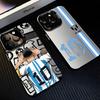 Игрок в футболке под номером 10 Чехол для телефона для iPhone 17 16e 15 14 13 12 11 mini Pro Max X XR XSMAX 8 7 Air Plus Противоударный Матовый