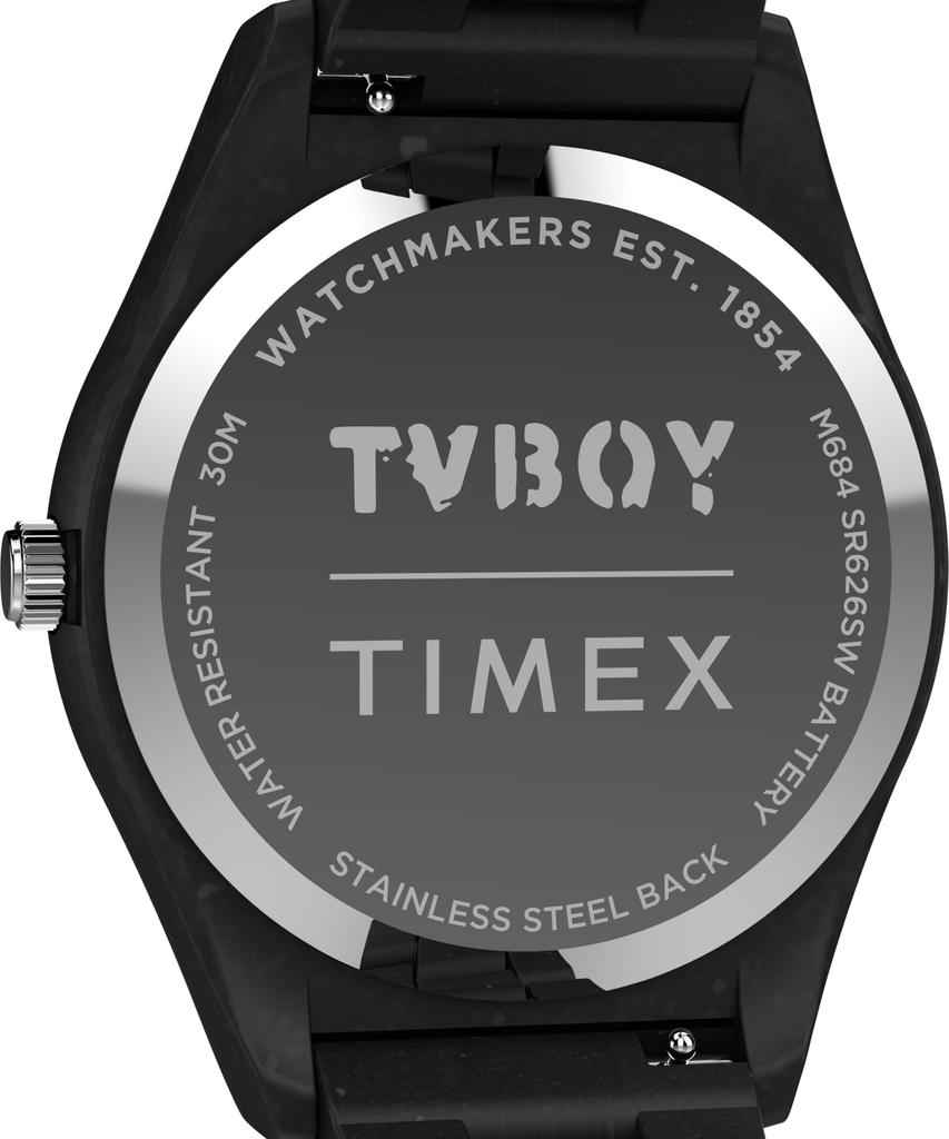 TIMEX Часы-браслет Legacy TV Boy Кварцевые 30M Водонепроницаемые Минеральное Стекло Многоцветный Циферблат TW2Y46700 Унисекс
