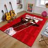 Number 7 Soccer Design Area Rug Personalized Name- Non-Slip, Soft & Cozy Floor Mat for Living Room, Office - Indoor/Outdoor Carpet