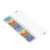 Guitar Pentatonic Sliding Ruler Plastic Multi Color Guitar Scales Sliding Ruler for Beginners