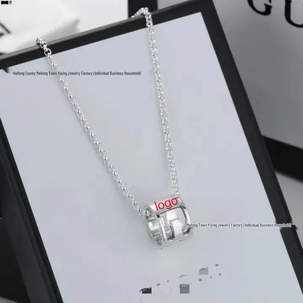 Винтажное ожерелье с двойным символом G, черепом и ключом: Унисекс Большой Размер, Смелая Любовь и Цепочка-свитер с Головой Тигра