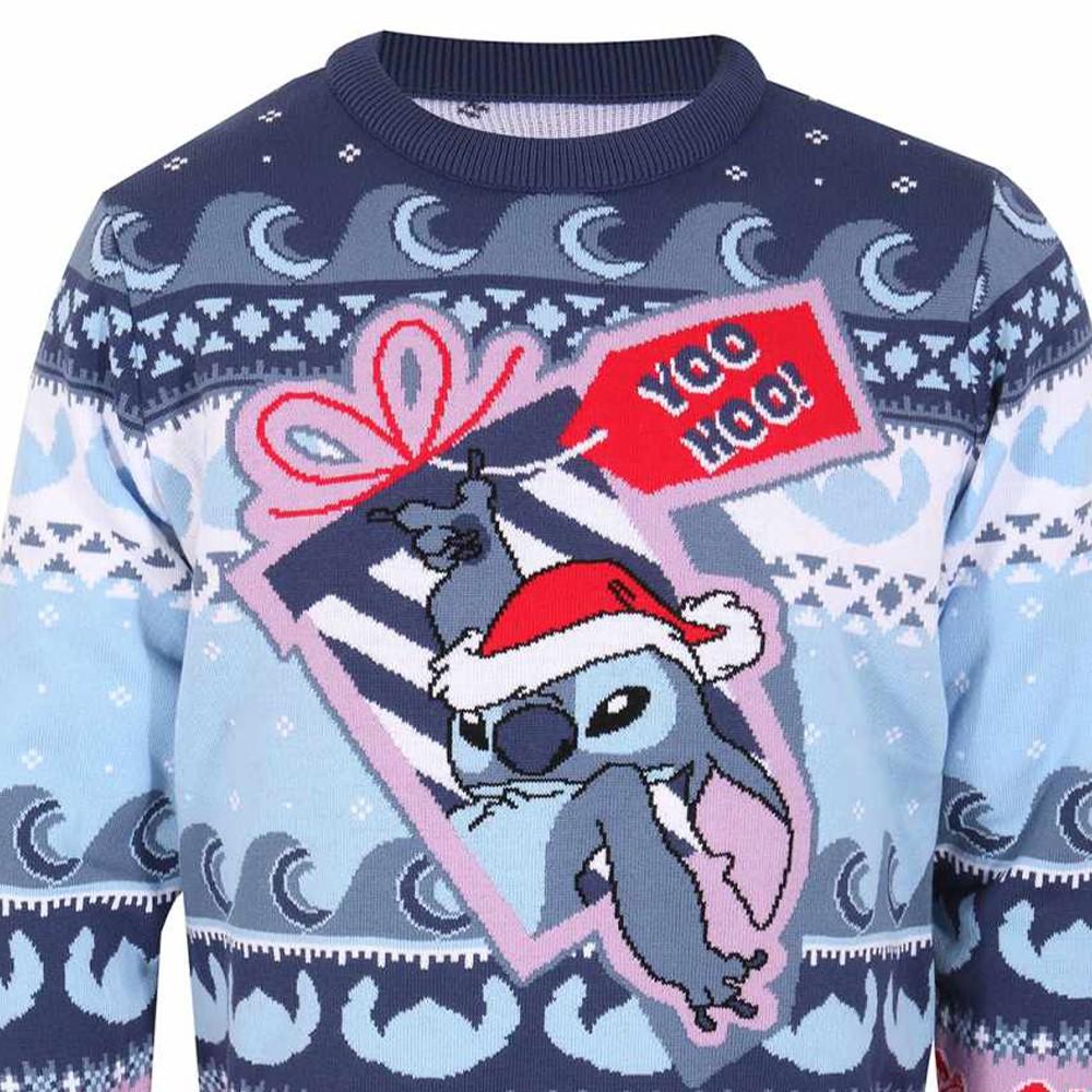 Lilo & Stitch Unisex Adult Knitted Jumper