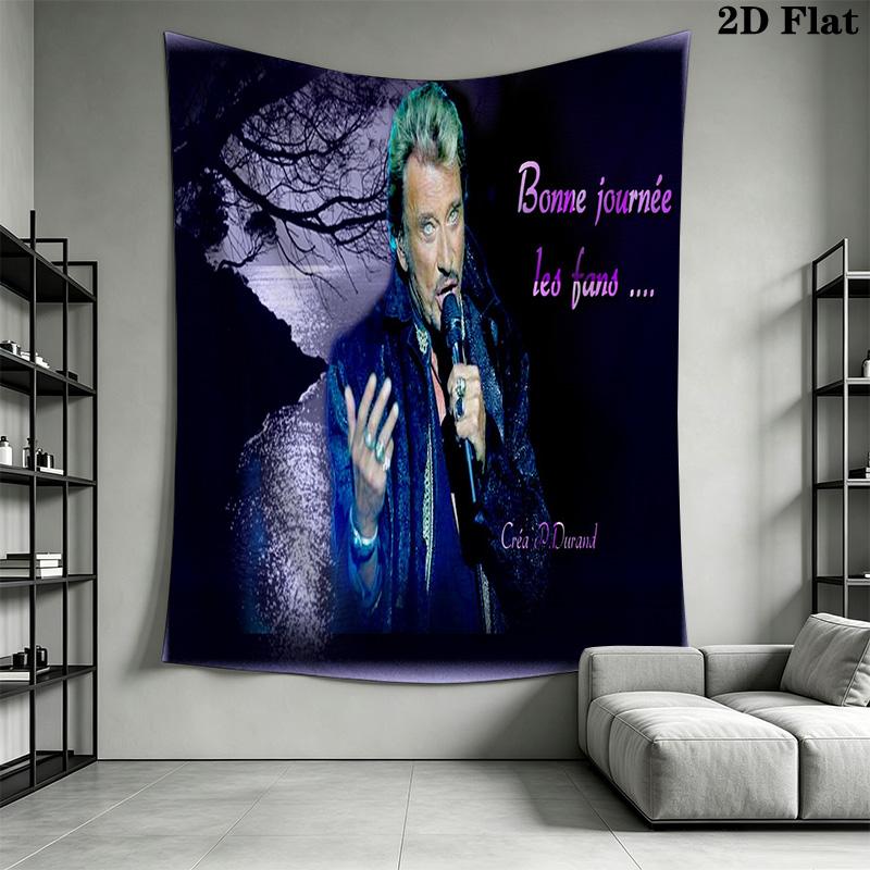 Magic Moments Night Entertainment Wonder Tapestry Wallmounted Background Cloth Atmospheric Background Cloth Home Decor Work Of Art