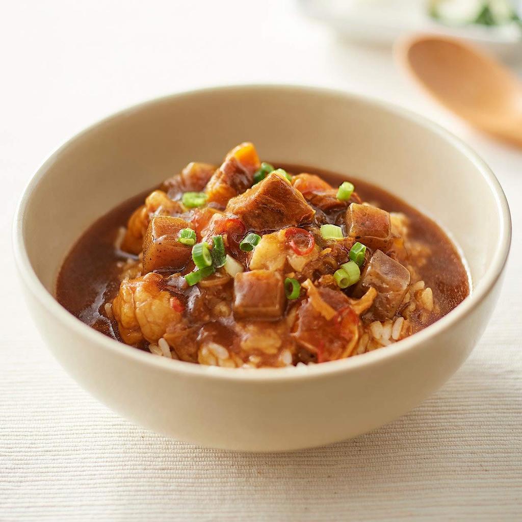 MUJI Beef Tendon and Konjac Bokkake Rice 160g 44444917 Sauce, (1 Serving)
