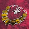 Tiger's Eye 925 Solid Sterling Silver Gemstone Jewelry, Handmade Necklace & Bracelet Jewelry Set For Women, Gorgeous Antique Jewelry Set For Her