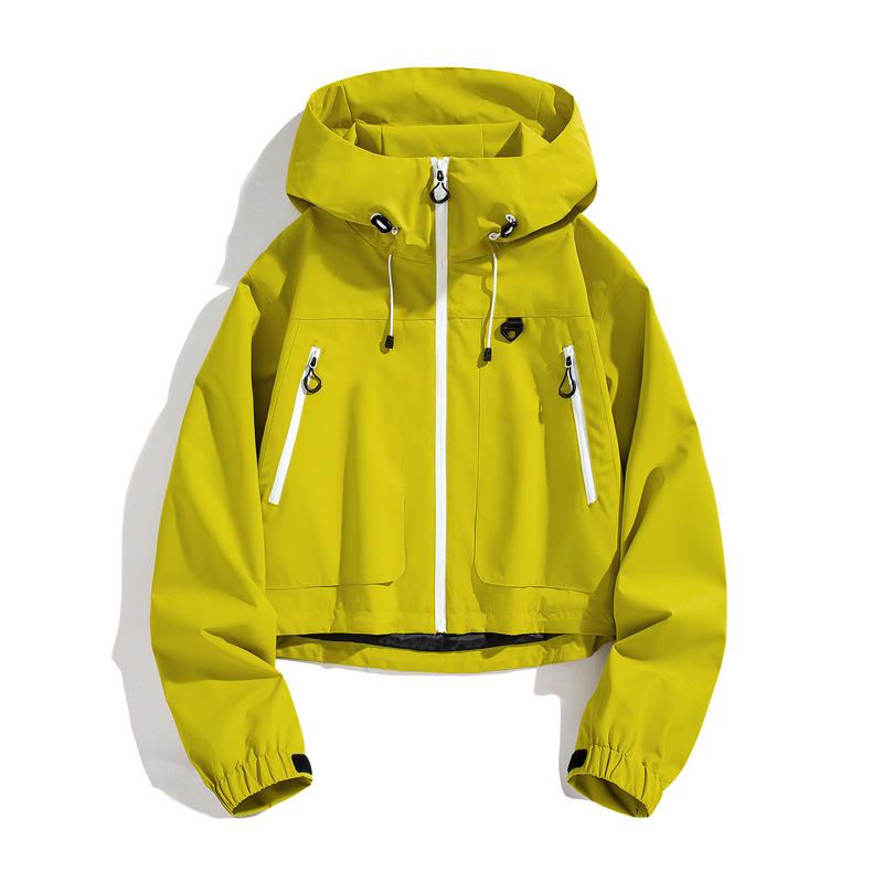 Женская ветрозащитная куртка Woodpecker - Весна/Осень 2025, Водонепроницаемая, в уличном альпинистском стиле, для пар.