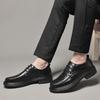 Fashion Outdoor Male Walking Flats Men Leather Casual Oxfords Shoes All-match Classic Men Shoes Wedding Handmade Men's Dress Footwear