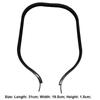 Reduce Impact and Friction Frame Edge Protective Tape Carbon Fiber Pickleball Racket Protector