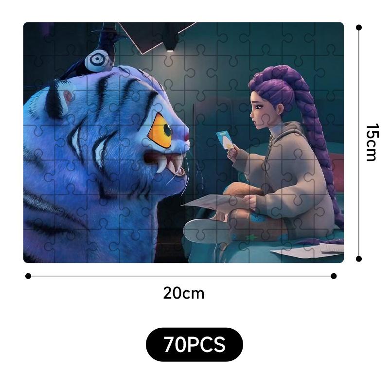 Новый пазл «Охотники на демонов» Игрушки Настольная игра Руми Мира Зои Хантрикс Узор персонажа Коллекционный декор Детские подарки