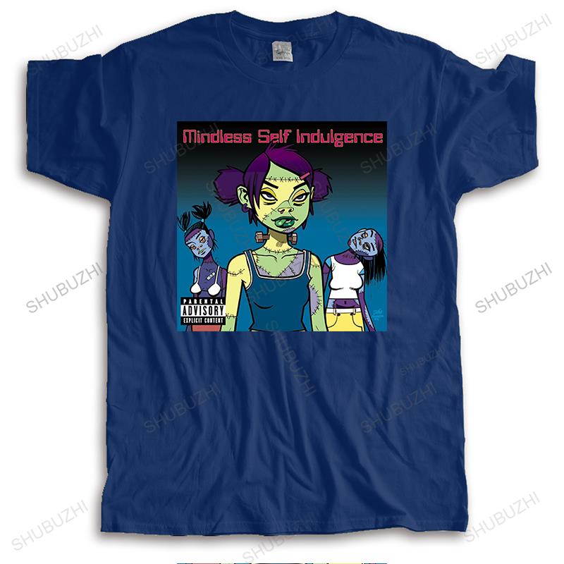 Много летний Высокое качество футболка с коротким рукавом FRANKENSTEIN GIRLS Футболка msi mindless self indulgence Мужская с круглым вырезом Футболка хлопок