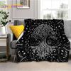 Tree of Life Nature Viking Yggdrasil Norse Soft Flannel Blankets,Throw Blanket Comfortable Blanket for Picnic Beds Home Bedroom