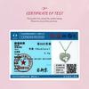 Bamoer 925 Sterling Silver Mother and Daughter Heart Shape Pendant Necklace for Women Birthday Mother's Day Gift Fine Jewelry