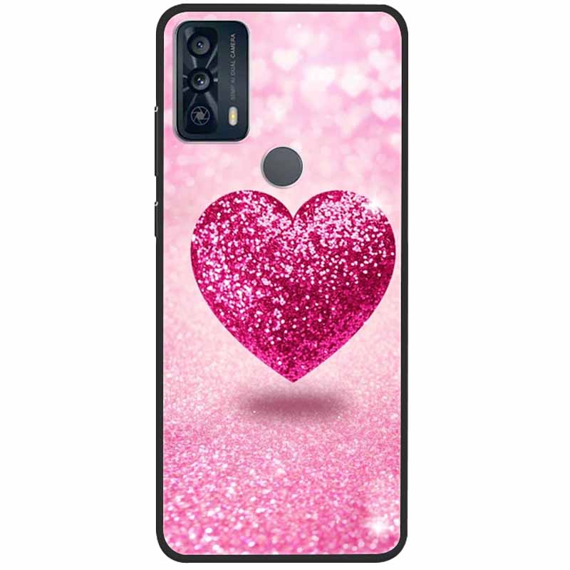 Чехол For TCL 20B Case 6159K Силиконовый Мягкий Модный TPU Чехол для Телефона для TCL 20B Case для TCL 20B 20 B Бампер Защитный TPU Оболочка
