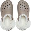 Crocs Classic Fleece Lined Clogs Toddler Mushroom