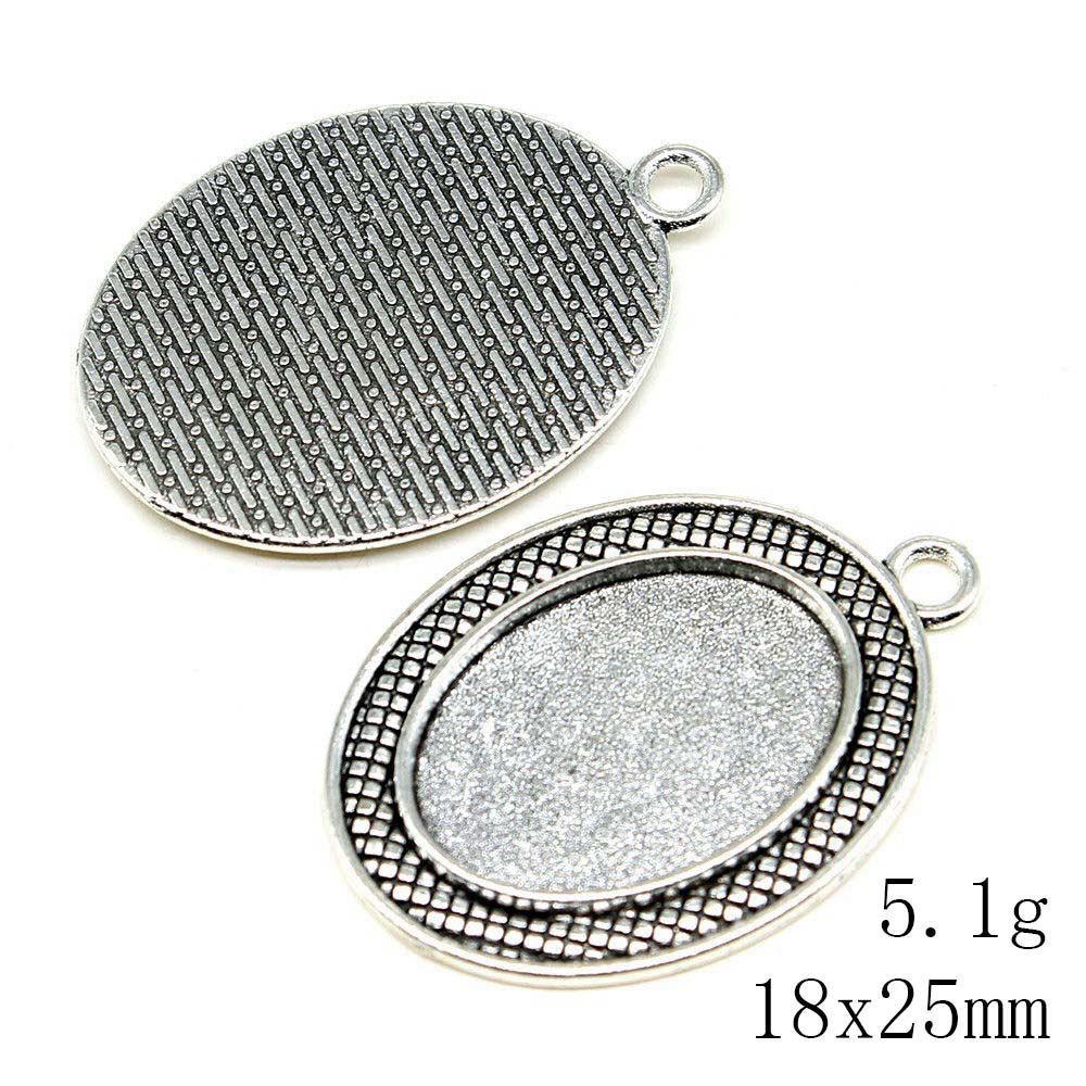 Подарки для женщин Ювелирные изделия и аксессуары Овальный стеклянный кабошон Подставка Поднос для установки Безель Аксессуары Детали DIY Аксессуары