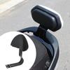 Passenger Backrest Back Rest Cushion Easy Installation Soft Comfortable Detachable