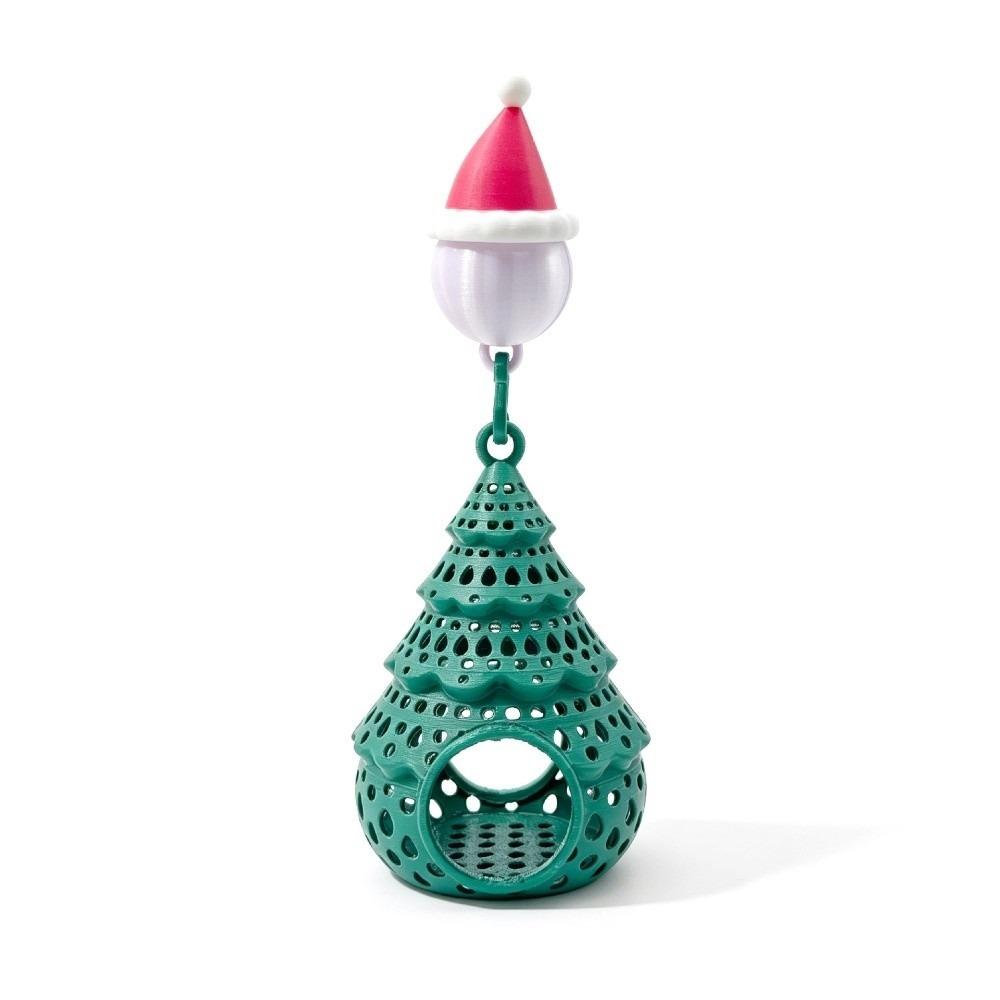 Plastic Christmas Tree Shrimp Resting Spot 3D Printed Hammock Feeding Ring Betta Fish