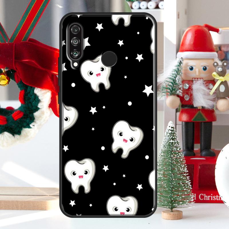 Милый Зуб Стоматолог Для Huawei Nova 7i 8i 11i 12i 12s Y73 Y70 Y90 Y60 Y72 Y61 Y91 9 10 SE P30 Pro P40 Lite Чехол