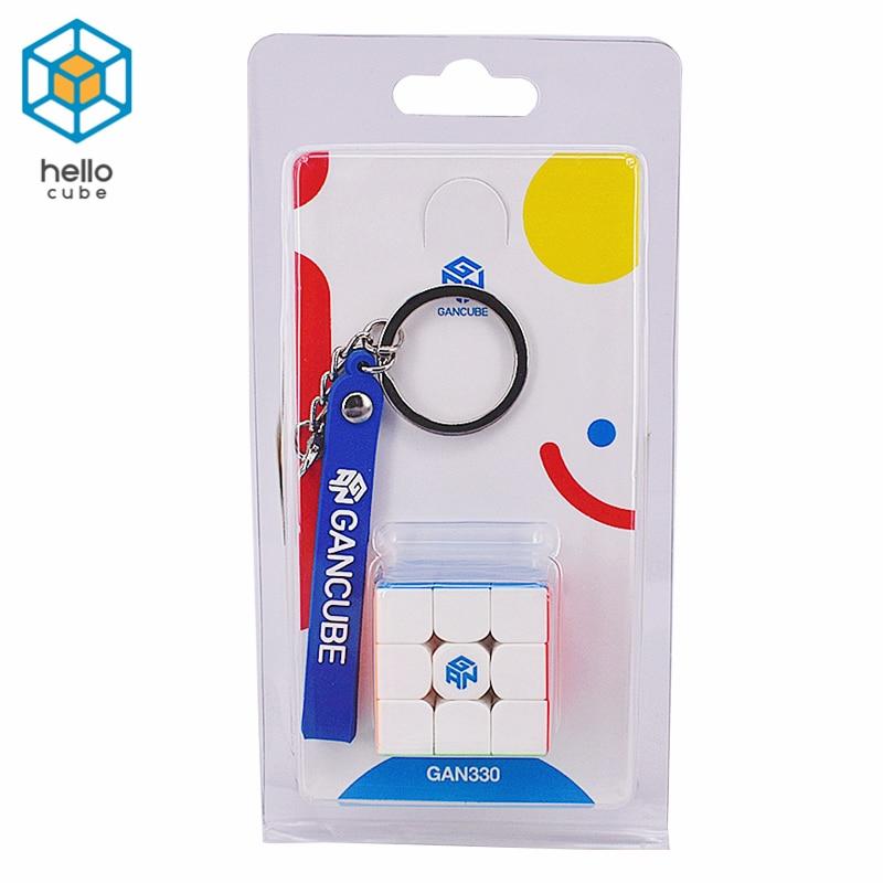 Hellocube 2020 Gan 330 Keychain Magic Cube Gan 330 3x3x3 Magic Cube Toy Gan 330 Neo Cube