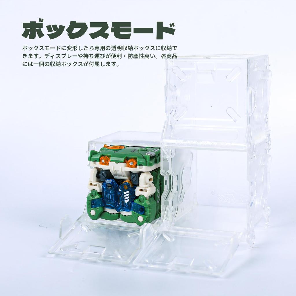 BEASTBOX 52TOYS KANIBAL Transforming Cube To Highly Articulated Action Transforms Into a Mecha or No Batteries Perfect Gift for and Collectors BB-16