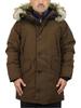 Polo Ralph Lauren Performance Down Jacket with Fur Size NUTMEGBRW Men's Hood, M, 01010105, [Used]