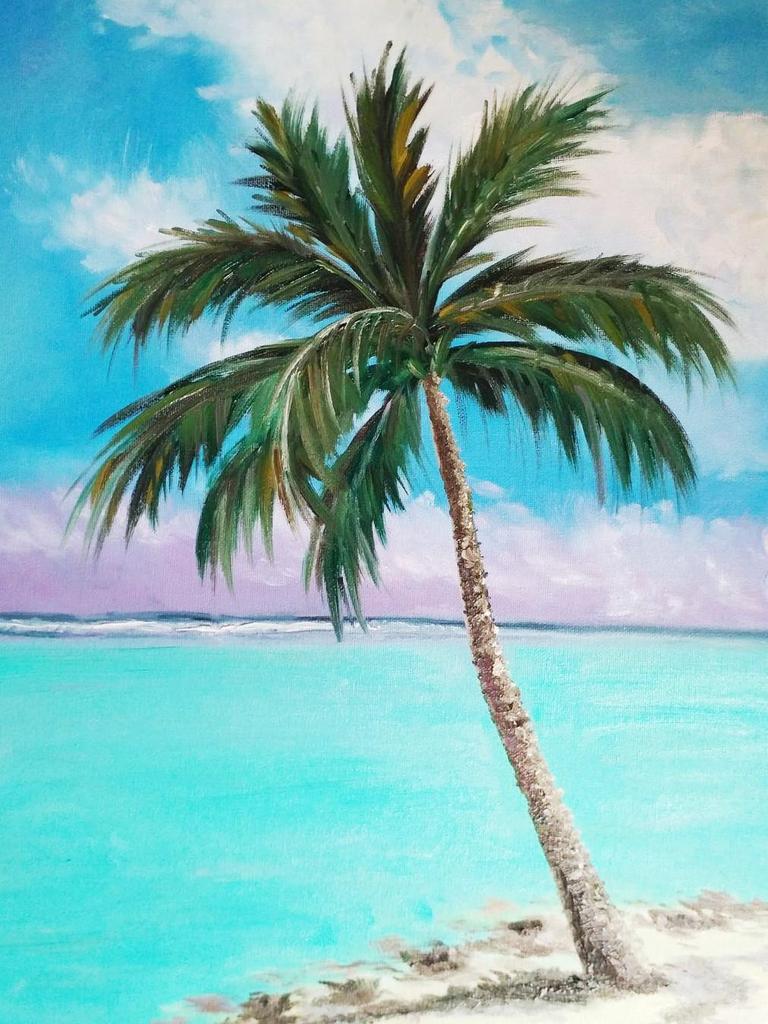 RUOPOTY Painting By Numbers Beach Drawing On Canvas Pictures By Number Handpainted Seascape Kits Home Decoration