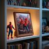 Anime Light Painting Photo Frame Spider Man LED Light Peter Benjamin Parker Glowing Cool Superhero Night Lamp for Bedroom Decor