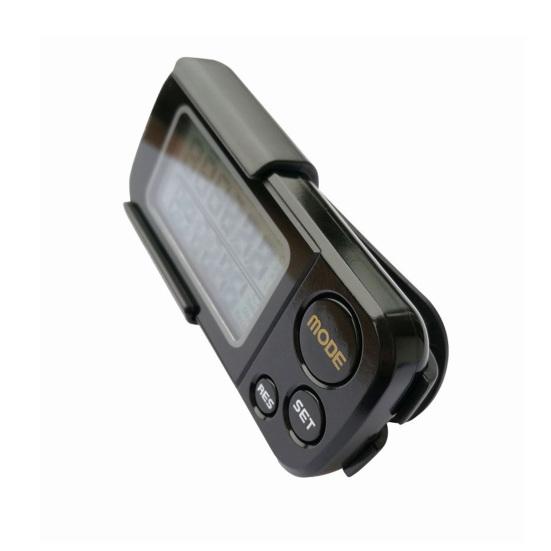 Шагомер для ходьбы 3D с зажимом и шнурком, память на 30 дней, простой счетчик шагов с ЖК-дисплеем, точный фитнес-трекер для мужчин и женщин