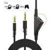 1 Pcs Black Gaming Headset Audio Cable 3.5 To 3.5Mm