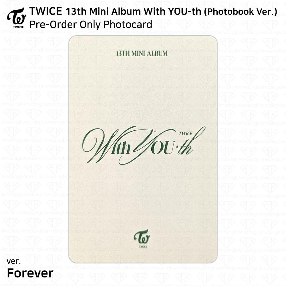 Twice 13-й мини-альбом с молодежной фотокарточкой YOU-th, постером, пленкой, стикером Dahyun KPOP K-POP