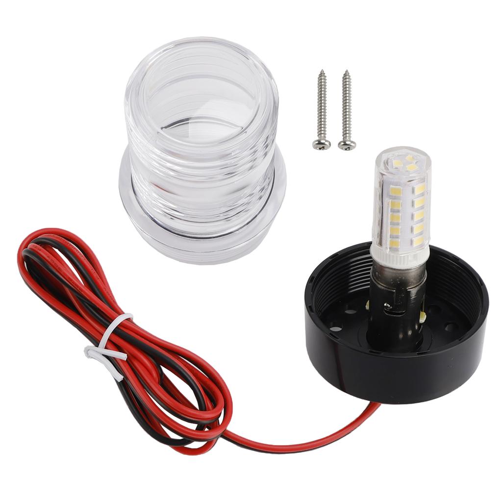 2.7W LED Navigation Signal Light Anchor Vessel Round Lamp Boat Yacht IP66