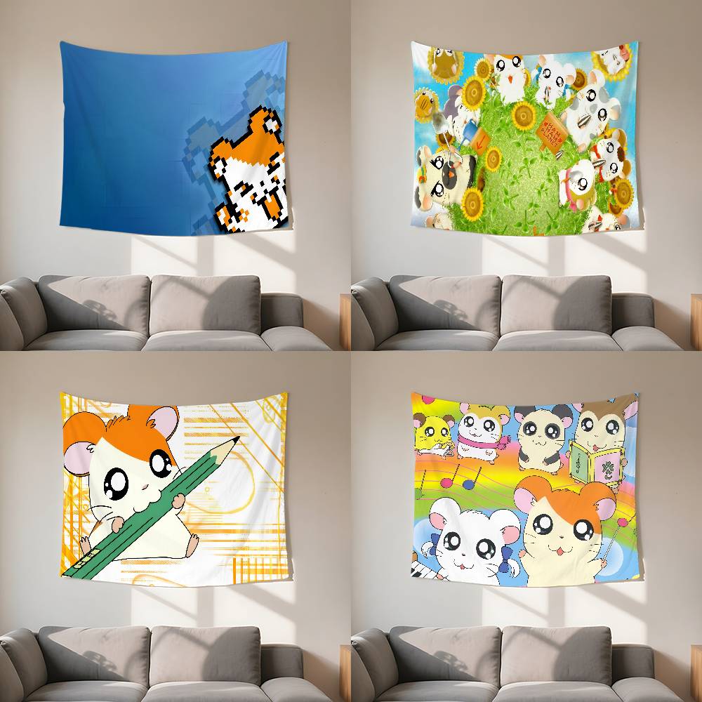 Hamtaro Tapestry Customizable Tapestries Of Various Styleswall Hangings Celebrity Photo Printingwall Hangings