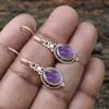 Amethyst Stone Earring, 925 Silver Dangle Earring, Gift For Her, Designer Earring, Women Earring, Boho Jewelry