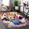 1 шт. Архангел, Лабубу Коврик для офиса Мягкий полиэстер Коврик для прихожей Моющийся Нескользящий Машинная стирка