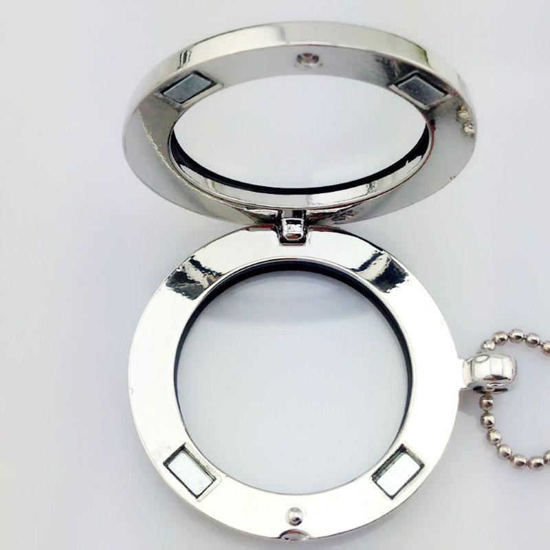 Живая память Плавающий Шарм Круглый Стеклянный Медальон Кулон Ожерелье Модные Ювелирные Изделия