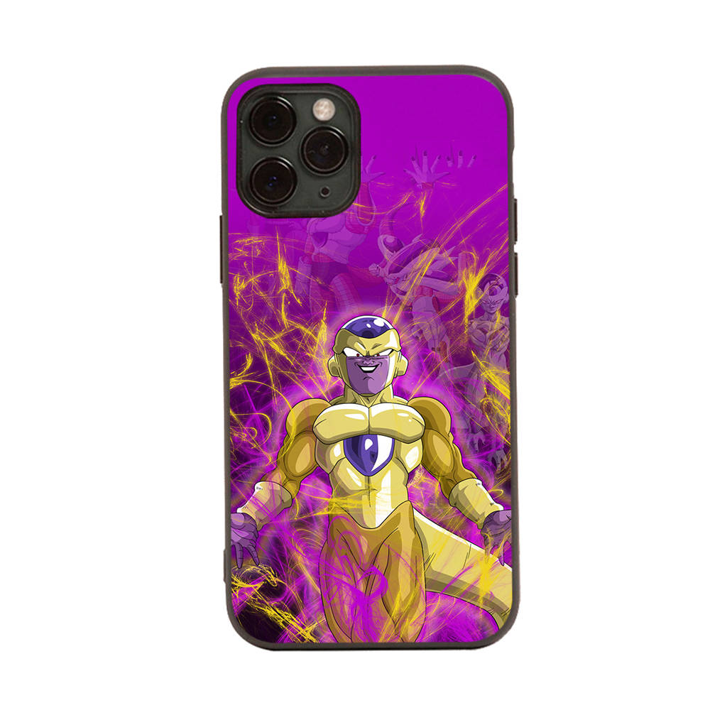 Чехол WD10 Dragon Ball Black Soft для iPhone 16 15 Plus 14 13 Pro 8 SE XR XS Max P30 Nova 5T Y5P Y6 Y7 Y8P Y9 Realme C30 C33 C31 VIVO Y36 V27