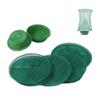 4pcs Outdoor Fly Trap Reusable Hanging Fly Trap Cage Net with Bait Tray for Garden Farm Orchard