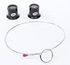 Eye Loupe 5x10x Magnifying Glass with Wire Holder Set