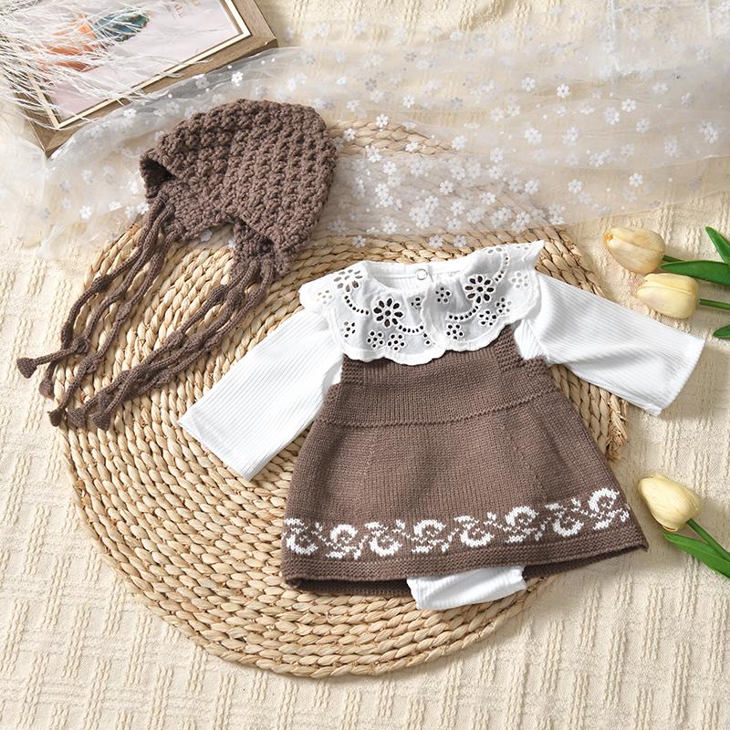 Одежда для кукол для 55 см кук Реборн Одежда для кукол Вязаное платье DIY Игрушка Аксессуары для одежды кукол Для кукол 21,65 дюйма