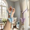 2PCS Creative Butterfly Curtain Tie Strap Adjustable Curtain Rope Curtain Tie Back  Home Decor