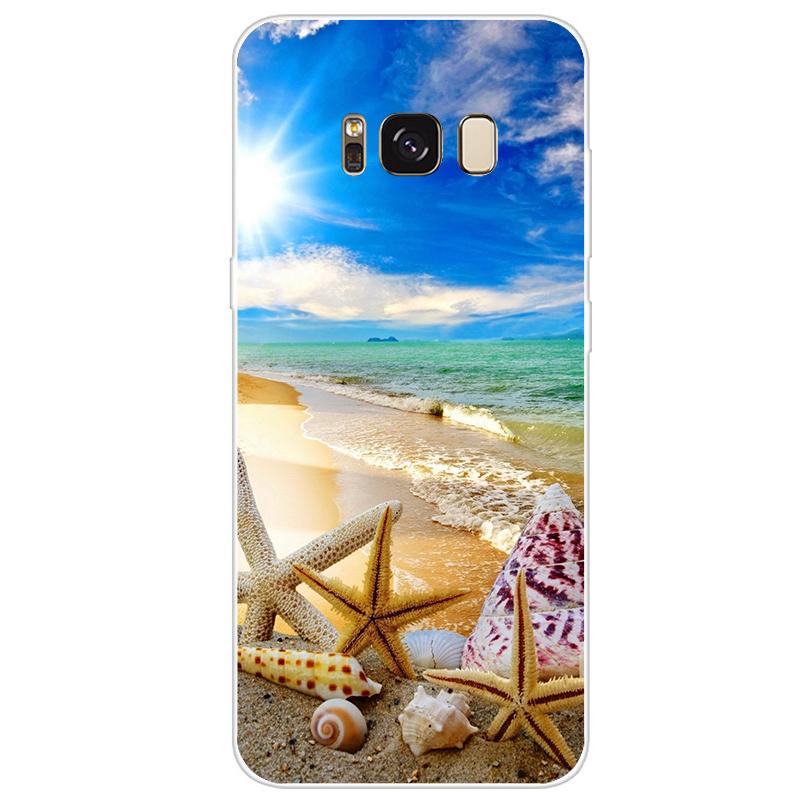 Чехол для Samsung Galaxy S8 Plus, силиконовый чехол, милый мягкий чехол из ТПУ для Samsung Galaxy S8 S 8 Plus, чехол-бампер для телефона S8Plus Coque