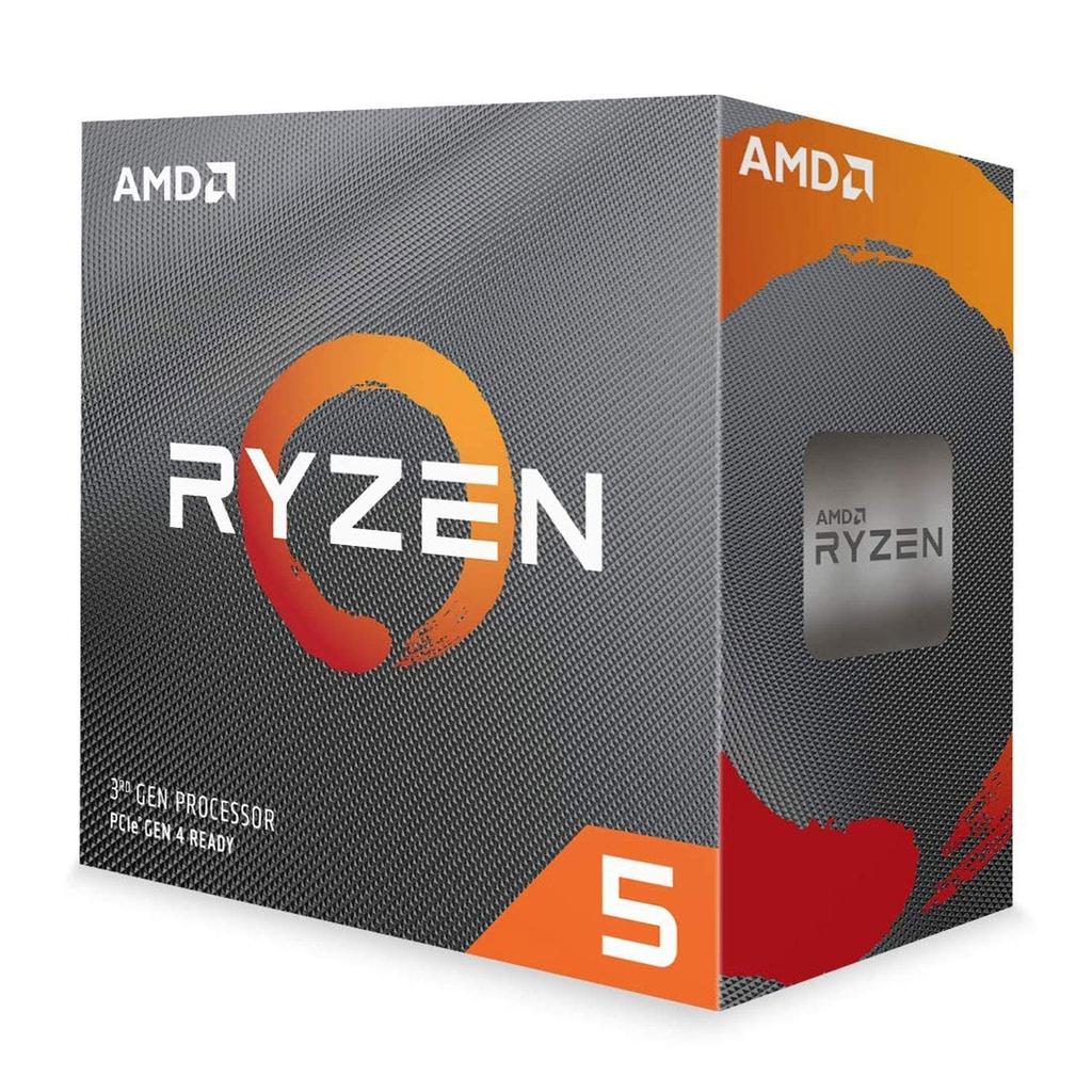 AMD Ryzen 5 3600 with Wraith Stealth Cooler 6 Cores 12 Threads 35MB 65W Authorized Distributor 3.6GHz / [Domestic Product] 100-100000031BOX