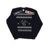 Star Wars Mens Christmas Darth Vader Fair Isle Sweatshirt