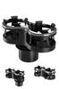 YFFSFDC Car Drink Holder 2in1 Multifunctional Round 2 Cup Stand Car Cup Holder Smartphone Holder Easy Installation Adjustable Base Car Accessories Car