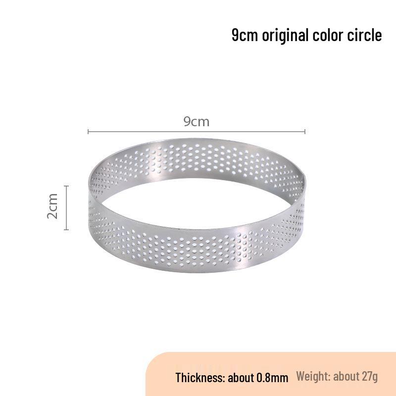 Кольцо для французского тарта из нержавеющей стали, форма для сыра и мусса