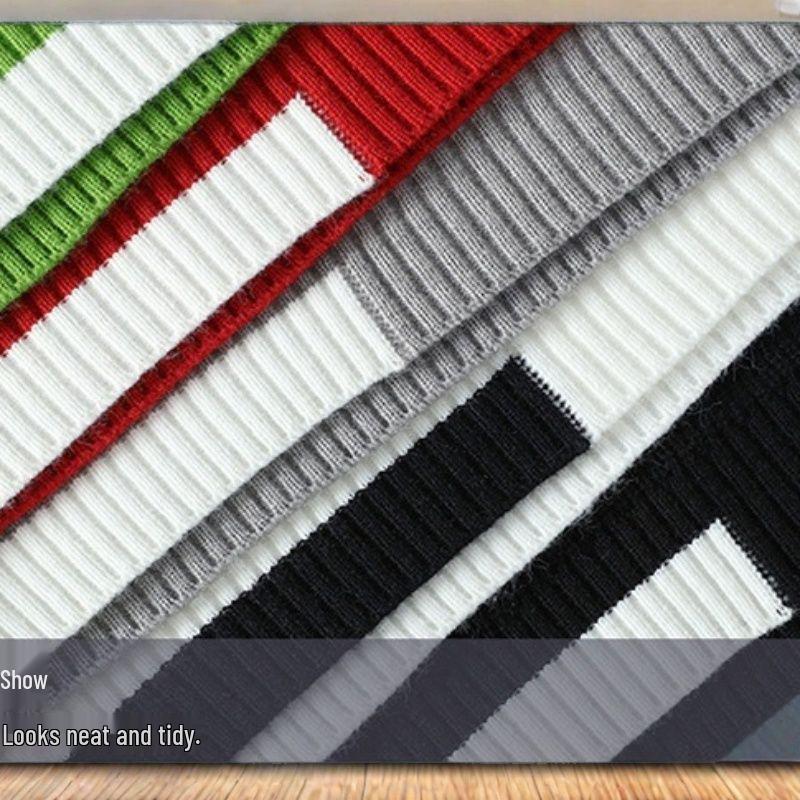 Мужской свитер крупной вязки с высоким воротником - Модный повседневный топ с длинным рукавом однотонной расцветки