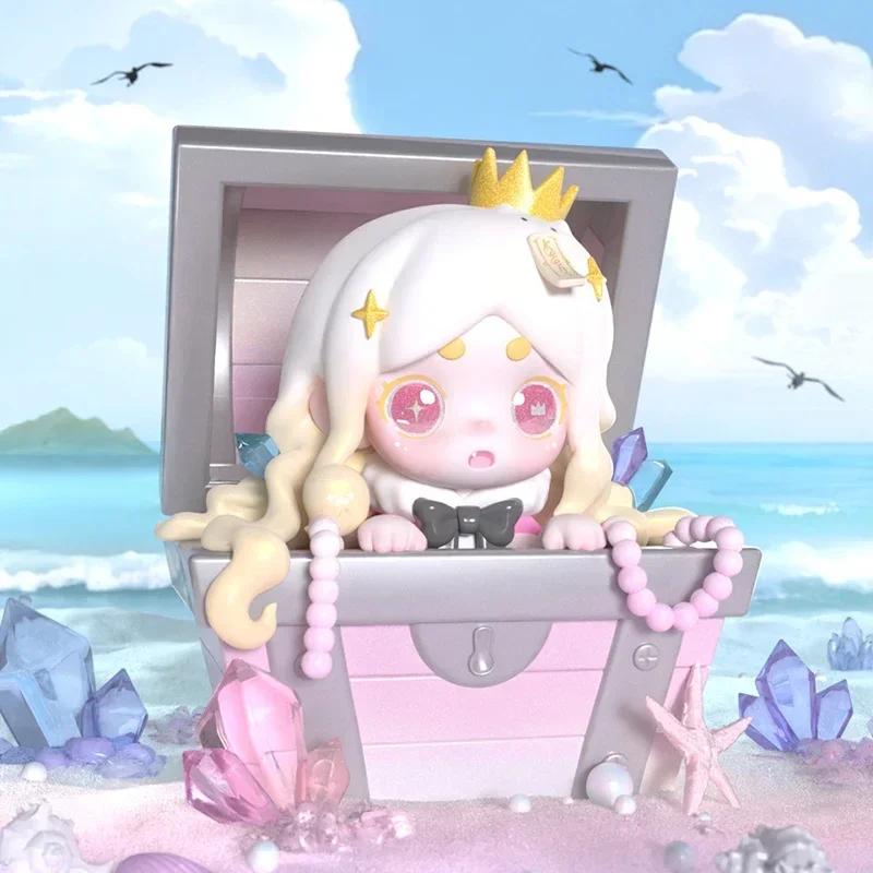 Keeno WISH ON THE SEA BREEZE Series Blind Box Mystery Box Toys Cute Action Anime Figure Kawaii Model Gift